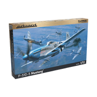 Eduard 1/72 P-51D-5 Mustang Plastic Model Kit