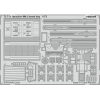 Eduard 1/72 Beaufort Mk. I bomb bay 72711