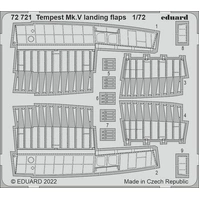 Eduard 1/72 Tempest Mk. V landing flaps Photo etched parts [72721]