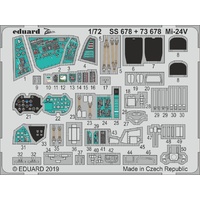 Eduard 73678 1/72 Mi-24V Photo-etch set (Zvezda)