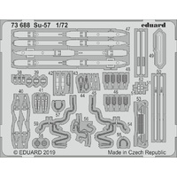 Eduard 73688 1/72 Su-57 Photo etched parts