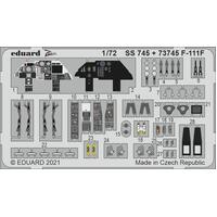 Eduard 73745 1/72 F-111F Photo etched set