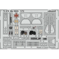 Eduard 1/72 Me 262A Photo Etch Set for Arma Hobby