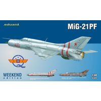 Eduard 1/48 MiG-21PF Plastic Model Kit [84127]