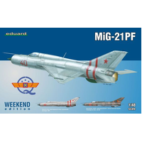 Eduard 1/48 MiG-21PF Plastic Model Kit [84127]