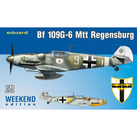 Eduard 1/48 Bf 109G-6 MTT Regensburg Plastic Model Kit 84143