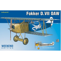 Eduard 1/48 Fokker D.VII OAW Plastic Model Kit