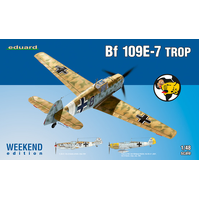 Eduard 1/48 Bf 109E-7 trop Plastic Model Kit 84167
