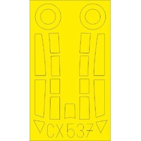 Eduard CX537 1/72 Me 262B-1 Masking sheet