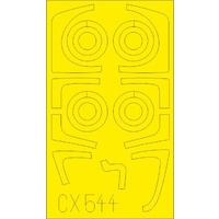 Eduard CX544 1/72 Su-30SM Mask Set (Zvezda)