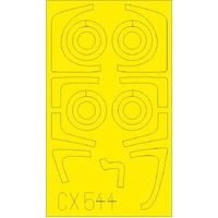 Eduard CX544 1/72 Su-30SM Mask Set (Zvezda)