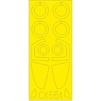 Eduard CX551 1/72 Su-57 Mask