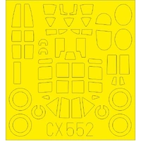 Eduard 1/72 Pe-2 Mask [CX552]