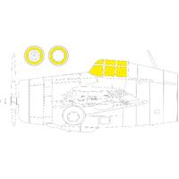 Eduard 1/72 F4F-4 (Arma Hobby) Mask Set [CX610]