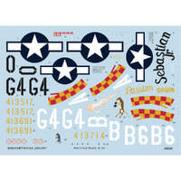 Eduard D32011 1/32 P-51D-5 "357th FG" Decals