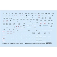 Eduard 1/48 Mi-24V stencils Czech Decals D48060