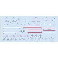 Eduard 1/48 Do 17 stencils Decals D48073
