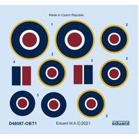 Eduard D48087 1/48 Tempest Mk.II roundels Decals