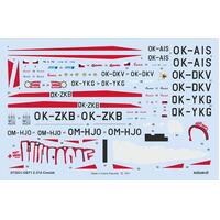 Eduard 1/72 Z-37A Cmelák Decals D72031