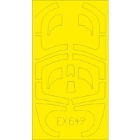 Eduard EX649 1/48 Yak-130 Mask Set (Zvezda)