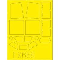 Eduard EX658 1/48 Yak-1b Mask Set (Zvezda)