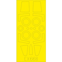Eduard 1/48 F-104J Mask EX668