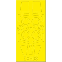 Eduard 1/48 F-104J Mask EX668