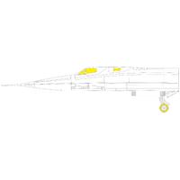 Eduard 1/48 SR-71A (Revell) TFace Mask Set [EX837]