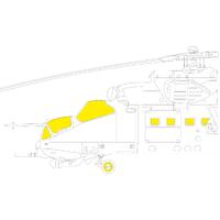 Eduard 1/48 Mi-24D (Trumpeter) Mask set [EX842]