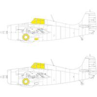 Eduard 1/48 F4F-3 Wildcat TFace Masks [EX878]