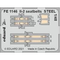 Eduard 1/48 IL-2 seatbelts STEEL Photo etched parts FE1146