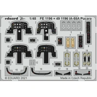 Eduard 1/48 IA-58A Pucara Zoom set FE1196