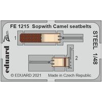 Eduard 1/48 Sopwith Camel seatbelts STEEL Photo etched parts