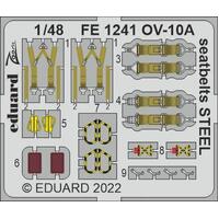 Eduard 1/48 OV-10A seatbelts Steel Zoom set for ICM [FE1241]