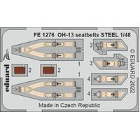Eduard 1/48 OH-13 (Italeri) Seatbelts Steel Zoom set [FE1276]