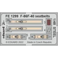 Eduard 1/48 F-86F-40 Sabre seatbelts Steel Photo etched parts [FE1299]