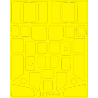 Eduard JX197 1/32 B-17E (Hong Kong Models) Mask Set