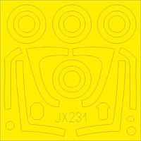 Eduard JX231 1/32 F/A-18E Mask Set (Revell)