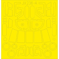 Eduard 1/35 MH-60L TFace Mask Set (Kitty Hawk) JX236
