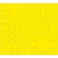 Eduard JX261 1/32 P-40E TFace Mask