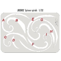 Eduard Spinner Spirals 1/32 JX502