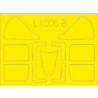 Eduard LX006 1/24 F6F-5 TFace Mask Set (Airfix)