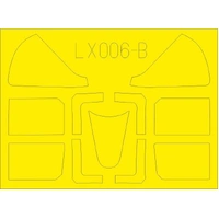 Eduard LX006 1/24 F6F-5 TFace Mask Set (Airfix)
