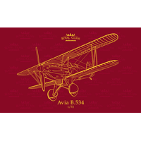 Eduard R0010 1/72 Avia B.534 QUATTRO COMBO Plastic Model Kit