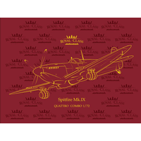 Eduard 1/72 Spitfire Mk.IX QUATTRO COMBO Plastic Model Kit R0013