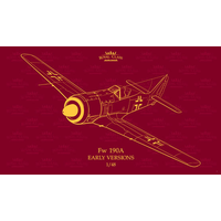 Eduard 1/48 Fw 190A early versions Plastic Model Kit R0016