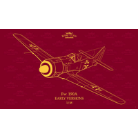 Eduard 1/48 Fw 190A early versions Plastic Model Kit R0016