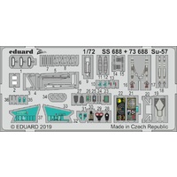 Eduard SS688 1/72 Su-57 Photo etched parts