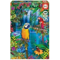 Educa 500pc Bird Tropical Land Jigsaw Puzzle