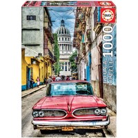 Educa 1000pc Vintage Car In Old Havana Jigsaw Puzzle